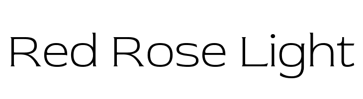 Red Rose Light  les polices de caractères gratuit tlcharger