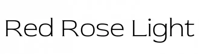 Red Rose Light  Free Fonts Download