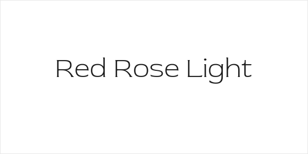 Red Rose Light Logo
