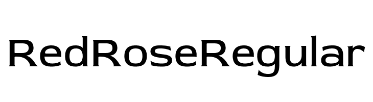 Red Rose Regular  font caratteri gratis