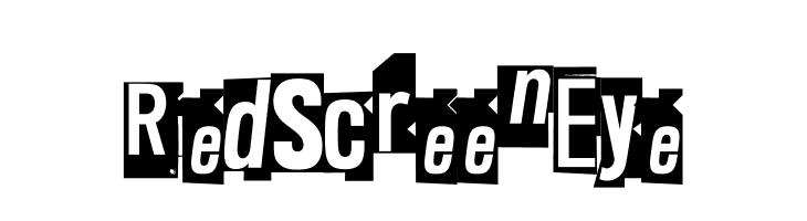 Red Screen Eye  لخطوط تنزيل