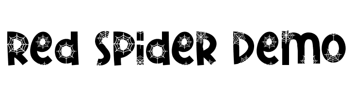 Red Spider Demo  Скачать бесплатные шрифты