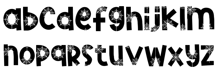 Red Spider Demo 字体 小写