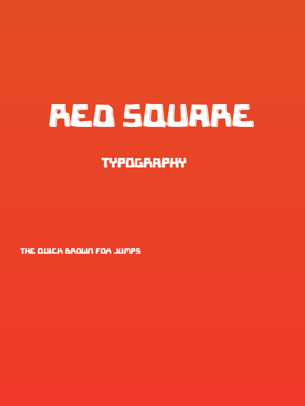 Red Square Poster