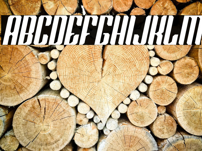 Red Steel Italic Example 1