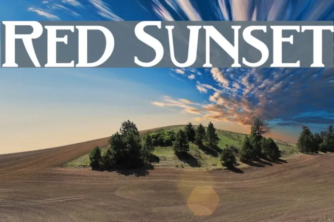 Red Sunset Example 2