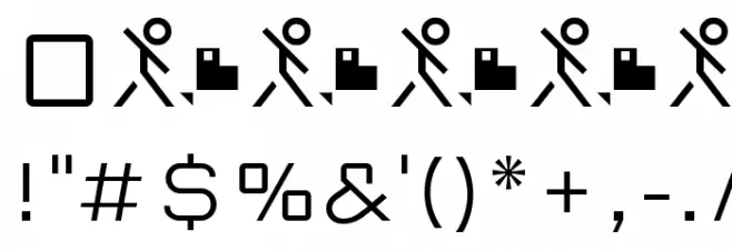 Red Thinker Light Font OTHER CHARS