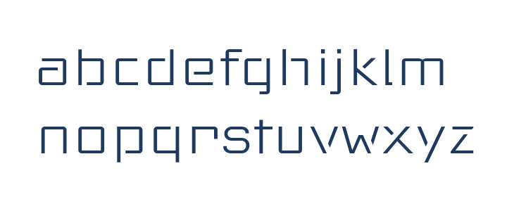 Red Thinker Light Lowercase