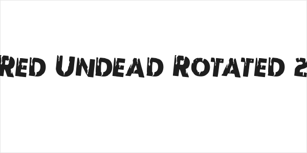 Red Undead Rotated 2 Logo