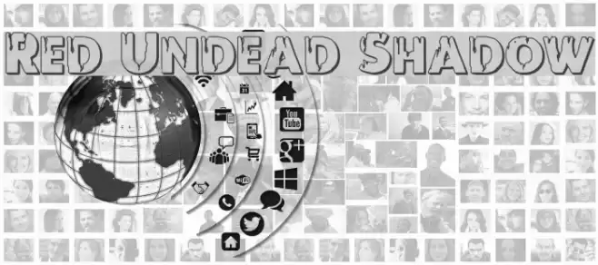 Red Undead Shadow Fonte examples
