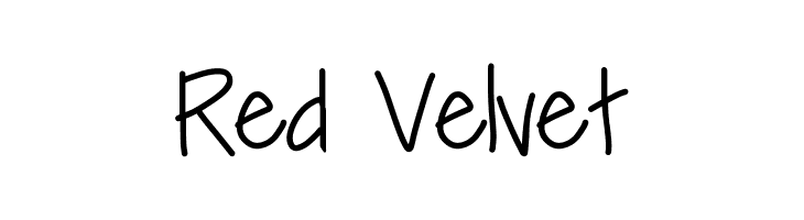 Red Velvet Font