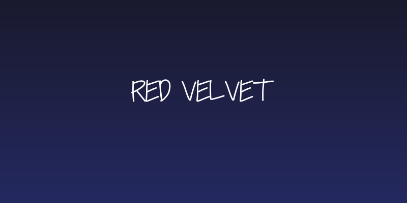 Red Velvet Social Header
