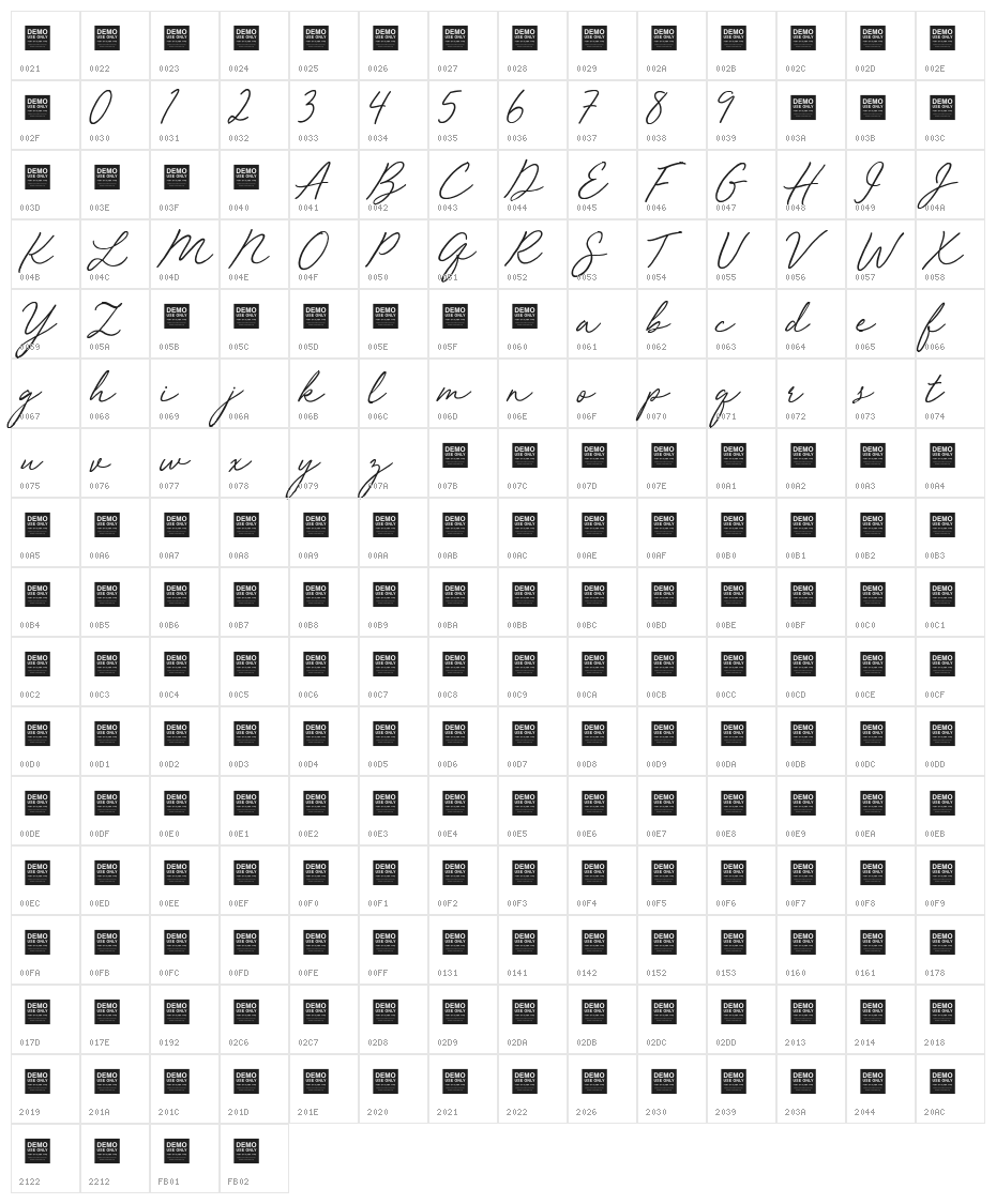 Red Vevet Character Map