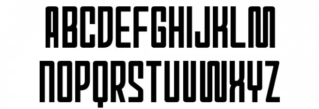 Red World フォント 大文字