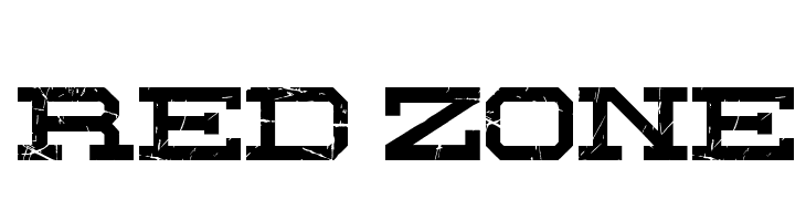 Red Zone Font