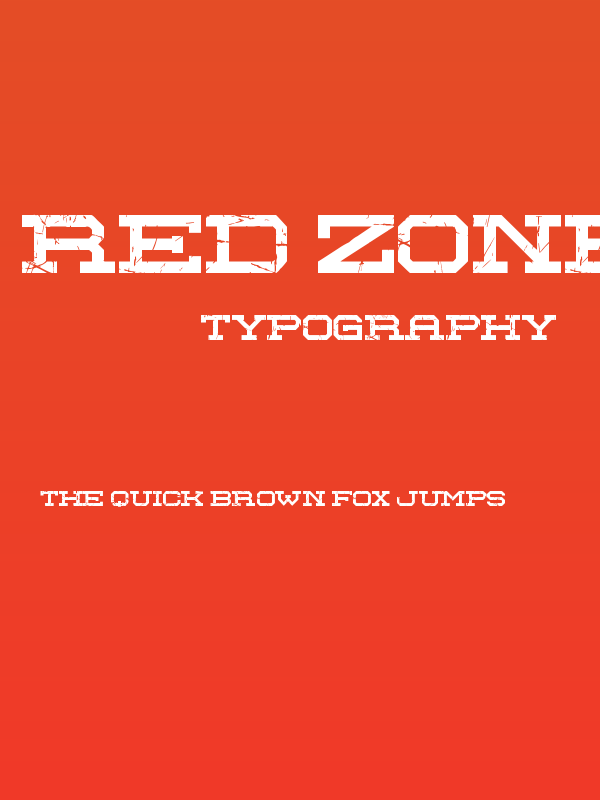 Red Zone Poster