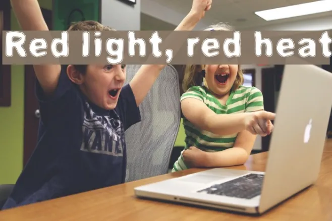 Red light, red heat Example 1