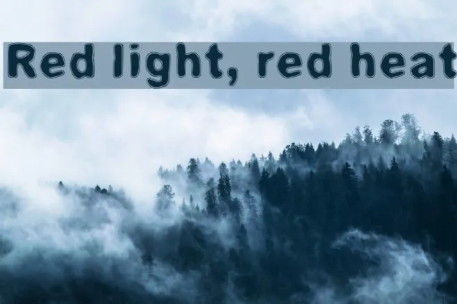 Red light, red heat Example 2