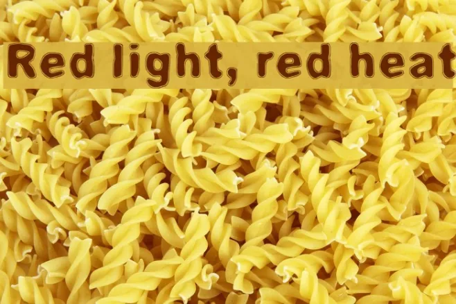 Red light, red heat Example 3