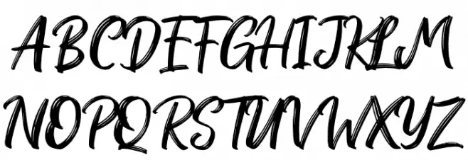 RedBrightDemo-Regular Schriftart Groß