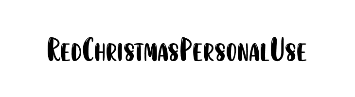 RedChristmasPersonalUse  font caratteri gratis