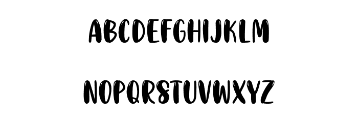 RedChristmasPersonalUse Font LOWERCASE