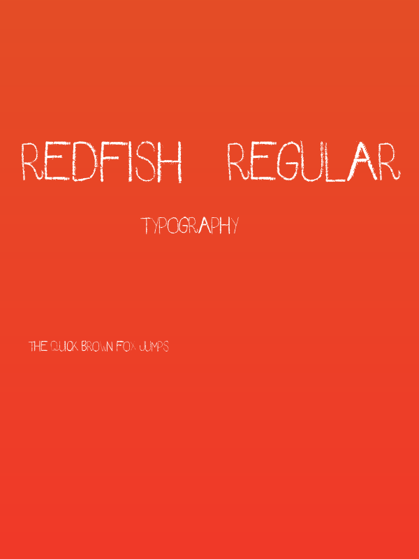 RedFish-Regular Poster