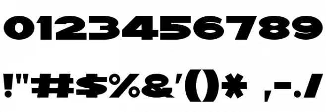 RedFive Шрифта ДРУГИЕ символов