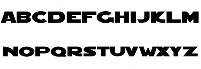 RedFive Schriftart Groß