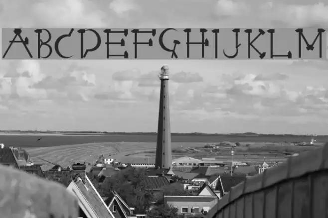 RedLetter-Normal Schriftart examples