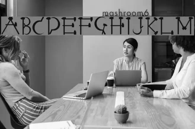 RedLetter-Normal Schriftart examples