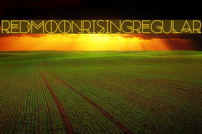 RedMoonRising-Regular Example 3