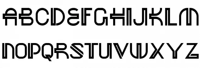 RedOctoberNF 字体 小写