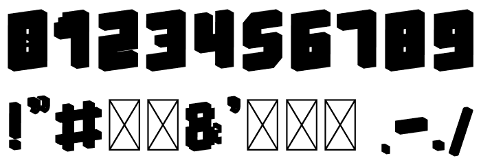 RedPixel Font OTHER CHARS