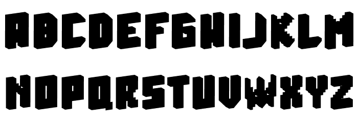 RedPixel Font LOWERCASE