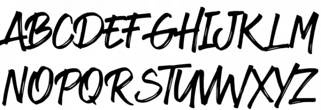 RedRock Schriftart Groß