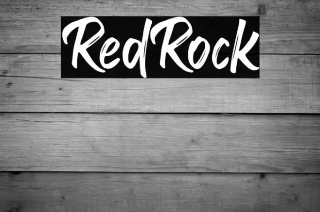 RedRock Font examples