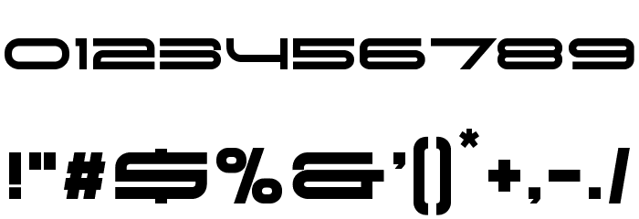 RedSeven Font OTHER CHARS