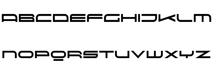 RedSeven Font LOWERCASE