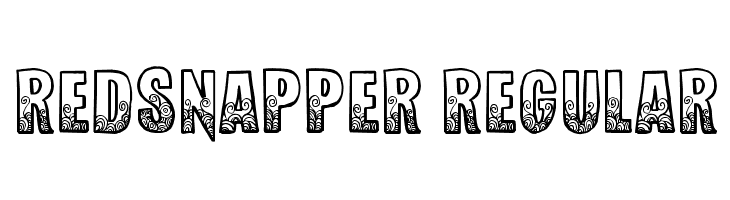 RedSnapper-Regular Font
