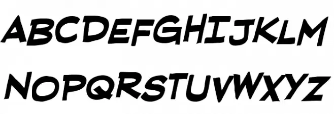 RedStateBlueState BB Bold Schriftart Groß