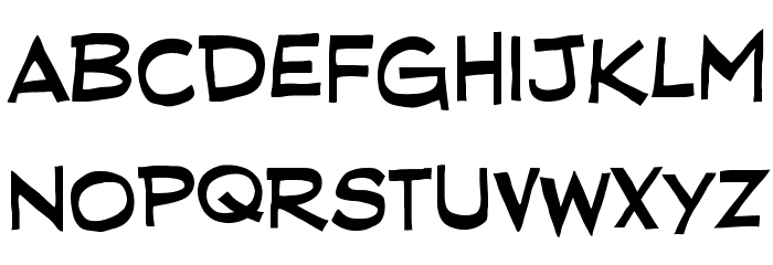RedStateBlueState BB Font LOWERCASE