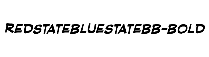 RedStateBlueStateBB-Bold Font