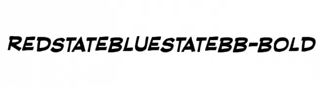 RedStateBlueStateBB-Bold  Frei Schriftart Herunterladen