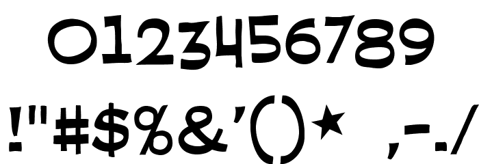 RedStateBlueStateBB Font OTHER CHARS