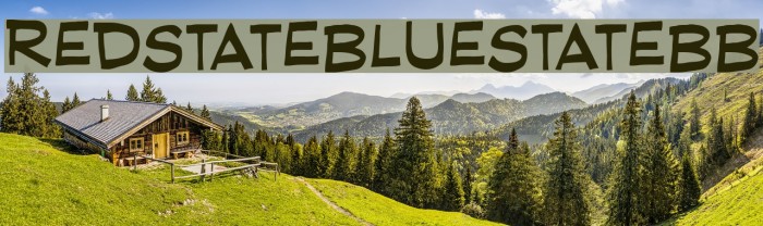 RedStateBlueStateBB Font examples