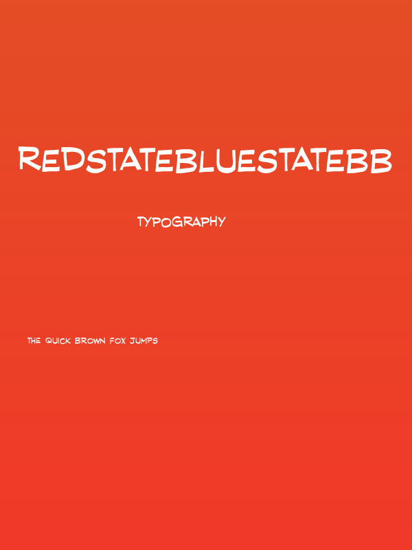 RedStateBlueStateBB Poster