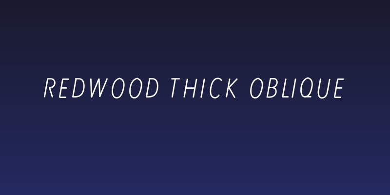 RedWood Thick Oblique Social Header