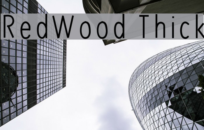 RedWood Thick Example 1