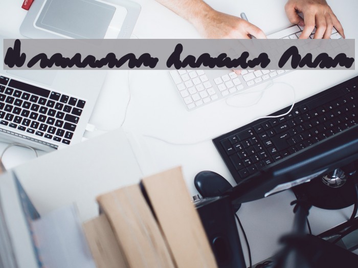 Redacted Script Bold Font examples